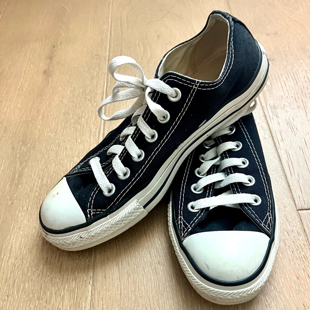 Classic Black Converse All Star Sneakers